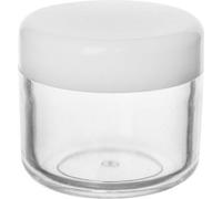 Orion Récipient avec bouchon à vis Récipient de voyage Récipient cosmétique pour crème pommade 20 ml à emporter en voyage en avion en plastique