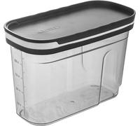 Orion Récipient de cuisine Boîte de conservation en vrac pour flocons de céréales Gruaux Farine Pâtes Sucre Produits en vrac avec doseur gradué 1,25l