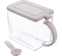 Orion Récipient de cuisine Récipient de conservation Boîte de stockage pour sel farine sucre chapelure avec couvercle et cuillère 1l