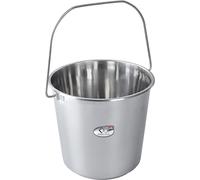 ORION Seau Seau de cuisine Seau à aliments Seau à lait Seau en acier inoxydable Alimentation 12 L