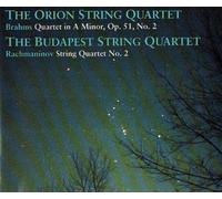 Orion String Quartet - Brahms: String Quintet in A minor, Op. 51, No. 2 / Rachmaninov: String Quartet No. 2