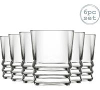 LAV 6X Clair 80ml Elegan Verres è Liqueur - Petit Vodka Tequila Gelèe Cocktail Mini Dessert Faire la Fète Buvant Verre Tasses Ensemble