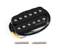 Oripure Alnico 5 Micro chevalet Humbucker pour guitare électrique 16-17K Noir