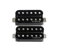 OriPure Alnico Lot de 5 micros Humbucker haute performance pour mât et chevalet Noir