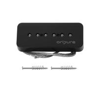 OriPure Alnico Lot de 5 micros semi-fabriqués à la main pour barre de savon électrique P90 8,1 K Noir