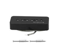 OriPure Alnico Lot de 5 micros semi-fabriqués à la main pour guitare électrique P90 Noir 9,5 K
