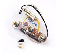 OriPure Faisceau de câblage de guitare de style Stratocaster pré-câblé 2T1 V assemblage de contrôle 250 K Pots 5 voies Commutateur de purge triple condensateur MKP