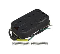 OriPure Hors de porté Alnico 5 Micros Humbucker Micro chevalet pour guitare électrique 16.6K Le noir