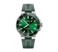 Oris - 73377874157-0742237Fc - Aquis Date - Femme - Accessoires - Vert - Taille: ONE Size