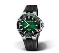 Oris Aquis Date Caliber 400 41.5mm AQUIS DATE Montre Homme Automatique Divers Bracelet Caoutchouc Cadran Vert 01 400 7769 4157-07 4 22 74FC, vert, Vert