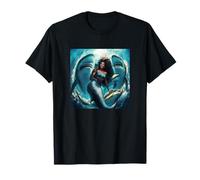 Orisha Yemaya Prend Un Selfie avec des Requins - Afro-Américain T-Shirt