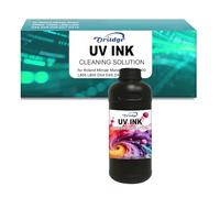Oritdge Solution de Nettoyage des UV Encre 1000-ml pour Solution de Nettoyage d'imprimante des UV Encre Compatible pour XP600 TX800 i3200 i1600 L805 1390 DX5 DX6 DX7 DX10