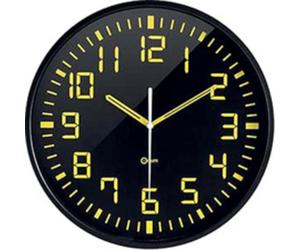 Orium Horloge Contrast, mouvement à quartz, noir/jaune
