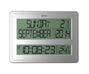 Orium Horloge Digitale Calendrier Radio-contrôlée Titan