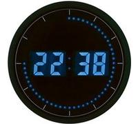 Horloge LED - Bleue - 30cm - Orium