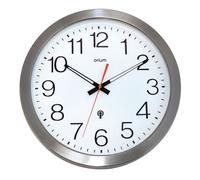 Orium Horloge murale radio-contrôlée étanche Ø 35,5 cm Inox