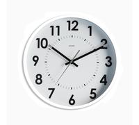 Horloge silencieuse Abylis Ø30cm - Blanc - Orium
