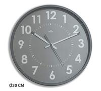 Horloge silencieuse Abylis Ø30cm - Gris - Orium