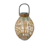 Orium Lanterne Solaire Bambou h51cm