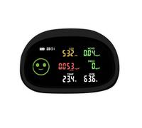 Orium Mesureur de qualité de l'air intérieur Quaelis 50 Noir