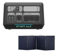 Orium - Station électrique IZYWATT.eco 2048Wh / 2200W + panneau solaire pliant 315W
