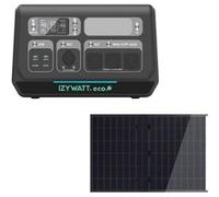 Orium - Station électrique IZYWATT.eco 2048Wh injection réseau + panneau solaire 440W