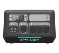 Orium - Station électrique portable IZYWATT.eco 2048Wh / 2200W + fonction injection réseau réglable 0-800W