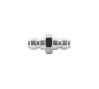Orivin Adaptateur De Connexion Rapide En Acier Inoxydable Amélioré Pour Les Deux Extrémités De La Bouteille De Plongée, Filetage 8 Mm