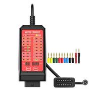 Orivin Boîtier de dérivation, détecteur de protocole OBDII 16 broches, outil de diagnostic de test CAN OBD2 pour la surveillance des signaux de communication, d'alimentation et de