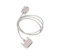 Orivin Câble de conversion DB9 vers DB25 RS232 femelle vers DB25 mâle, câble d'imprimante série parallèle null modem pour transmission de données DTE PC Mac (1,5 m)