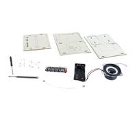 Orivin Kit radio à monter soi-même, expérience scientifique, apprentissage pratique, pièces électroniques en bois et plastique, kit d'assemblage de récepteur radio