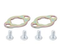 Orivin Lot de 2 clips de fixation de pignon moteur de 20 mm, plaque de verrouillage pour modification de 50 cc, 70 cc, 90 cc, 110 cc, 125 cc, 150 cc, ATV, Go Kart, Dirt Pit Bike