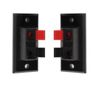 Orivin Lot De 2 Connecteurs À Ressort Pour Haut-parleur 2 Voies WP2-3, Clip De Borne À Ressort Pour Haut-parleur, Connecteur À Pression Et À Libération, Câble