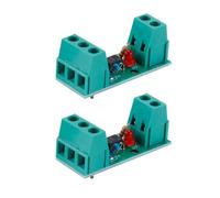 Orivin Lot De 2 Modules D'isolation Optique, Optocoupleur 3 V-5 V 12 V/24 V, 5 KHz, Carte De Transformateur De Courant Isolé 1 Canal PC817 EL817 Pour Processeurs PLC