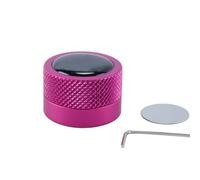 Orivin Porte-craie De Billard Rond, Outil Pratique, Accessoires De Billard, Mini Étui Magnétique Pour Pointes De Craie, Boîte Ronde Pour Billard (rose)