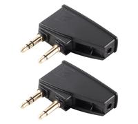 Orivin Prise pour écouteurs d'avion, adaptateur audio pour casques Bo-se QC35, QC25, QC15 et QC3