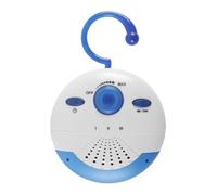 Orivin Radio de Douche étanche Mini Radio FM Portable avec Haut-Parleur et antenne intégrés Longue durée de Vie de la Batterie pour Salle de Bain Cuisine Extérieur