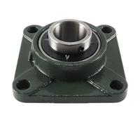 Orivin Roulement à bride carrée avec boîtier UCF 206 Roulement à billes UC206 pour arbre 30 mm Boîtier F206 Roulements à billes en acier pour l'industrie et les applications générales