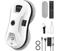 Orivo V9 Robot Laveur de Vitre, Nettoyeur Vitre Automatique avec Navigation Intelligente, Détection des Bords et Forte Aspiration, pour Fenêtres Hautes, Miroirs et Surfaces Lisses