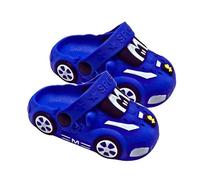 OrJana Sandales de sport de voiture, pantoufles de piscine antidérapantes, pantoufles d'été, sabot imperméables, bleu, 20/21 EU