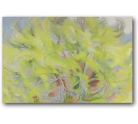 Orjdjz Wxkbl Affiche Georgia O’Keeffe《COTTONWOOD TREE AU PRINTEMPS》Peinture Georgia O’Keeffe Canvas Wall Art Georgia O’Keeffe Impressions Pour Décoration Intérieure 50x75cm Sans Cadre