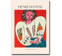 Orjdjz Wxkbl Henri Matisse Affiche et Impressions Henri Matisse《 La Blouse Roumaine 》Toile Art Mural Henri Matisse Peinture pour Maison Art Décor 40x65cmx1 Non encadré