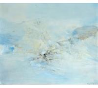 Orjdjz Wxkbl Zao Wou Ki Affiche Célèbre Zao Wou Ki《Sans Titre》Toile Art Mural Abstrait Zao Wou Ki Impressions et Peinture Pour Décoration Intérieure Photo 50x50cmx1 Sans Cadre