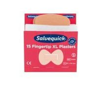 Salvequick®-Refill-Einsatz 6454, elastisch , 15 Fingerkuppen | Packung (15 Stück) - B07V5WVJVN