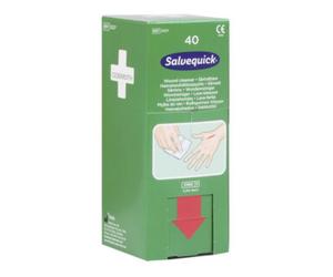 Orkla Care Salvequick Solution saline physiologique stérile pour nettoyage des plaies SALVEQUICK Quantité:1
