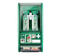 Orkla Care Station de douche oculaire 2 x 0,5 l, 1 x distrib. de sparadraps CEDERROTH Quantité:1