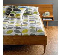Orla Kiely Gribouillage Tige Mer Herbe / Canard : Housewife Taie - 2 par Paquet