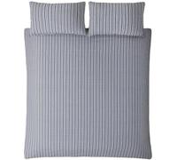 Orla Kiely Just Contempo Parure de lit avec housse de couette pour lit king size 230 x 220 cm Motif baleine Bleu