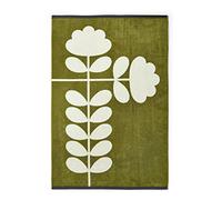 Orla Kiely Serviette de bain à tige coupée 100 % coton (drap de bain 100 cm x 150 cm)
