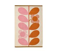 Orla Kiely Serviette de bain Stem Bloom Duo Blush - Drap de bain, 100 x 150 cm